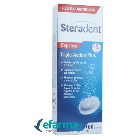 Reckitt Benckiser Steradent Tartar Control Plus 60 compresse – immagine 2