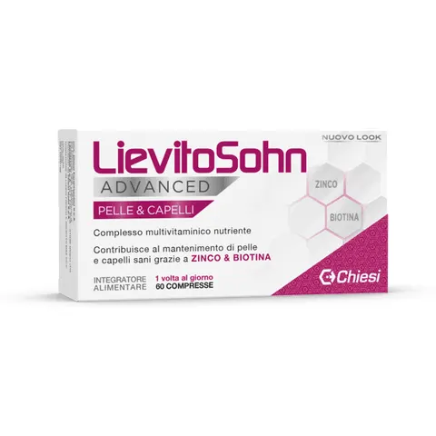 lievitosohn Advanced Pelle e Capelli Integratore 60 Compresse – immagine 3