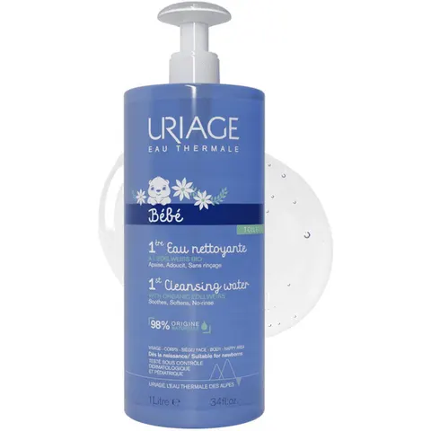 Uriage Bébé Eau Nettoyante 1000 ML – immagine 4