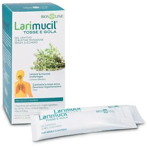Larimucil Tosse Gola 12 Bustine 10 Ml – immagine 3