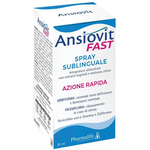 Ansiovit Fast Sublingual Spray 30ml – immagine 4