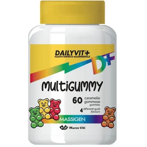 Massigen Dailyvit+ Multigummy 60 Caramelle – immagine 3