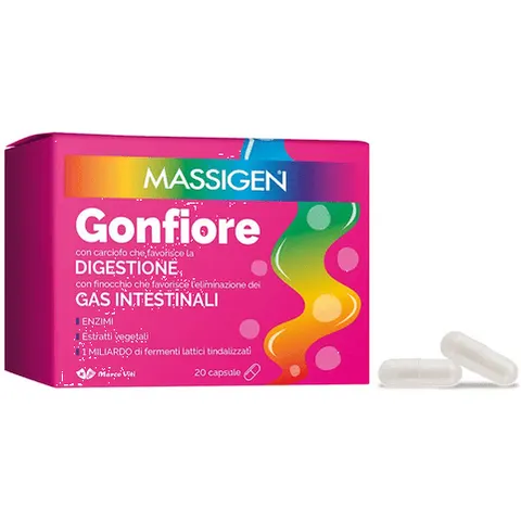MASSIGEN Gonfiore 20 Capsule – immagine 4