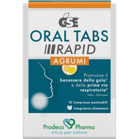gse oral Tabs Rapid 12 Compresse – immagine 3