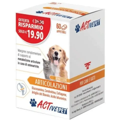 F&f Active Pet Articolazioni 60Cpr – immagine 5