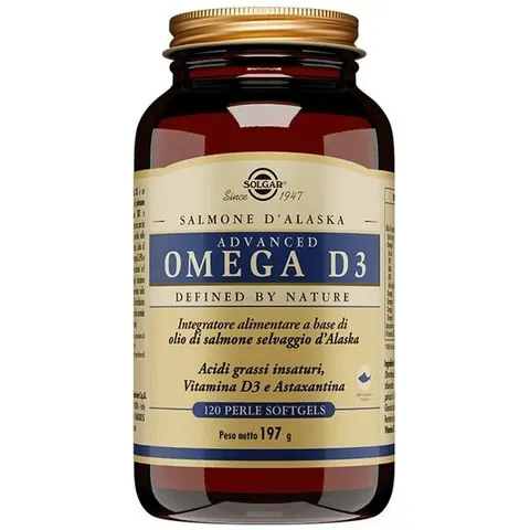Solgar Advanced Omega D3 120 Perle Softgels – immagine 4