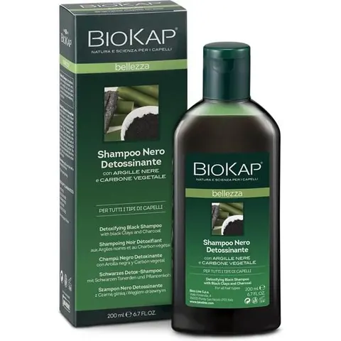 biokap Shampoo nero detossinante – immagine 3