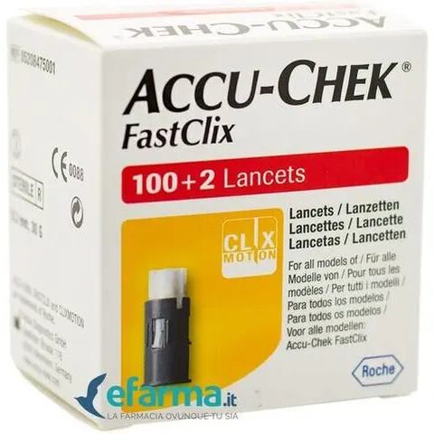 accu-chek fastclix 100+2 Lancette – immagine 3