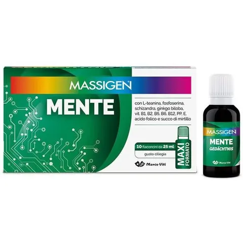 Massigen Mente Sostegno Cognitivo 10x25ml – immagine 5