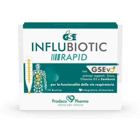 gse influbiotic rapid 10 bustine – immagine 2