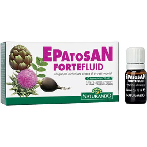 Naturando Epatosan Forte Fluid 10fl – immagine 2