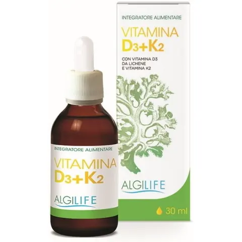 Algilife Vitamina D3+k2 Gocce 30 Ml – immagine 2