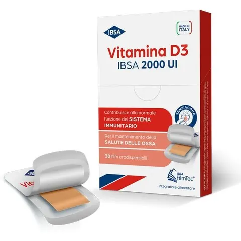 Ibsa Vitamina D3 2000 Ui 30Film – immagine 2