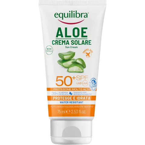 Equilibra Aloe Crema Solare 50+ Spf Da 75ml – immagine 2