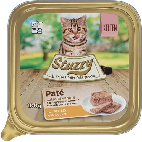 Mr stuzzy cat kitten con pollo 100 g – immagine 3