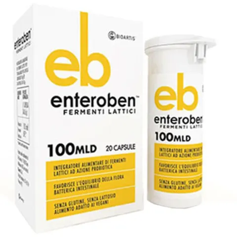 Bioartis Enteroben 100mld 20cps Veg – immagine 2
