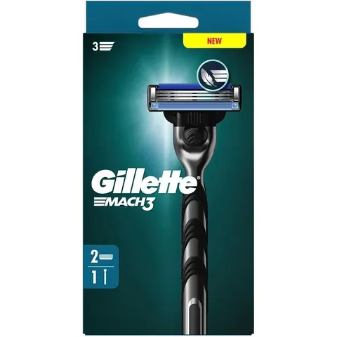 Procter & Gamble Gillette Mach3 Rasoio Std+2lam – immagine 2