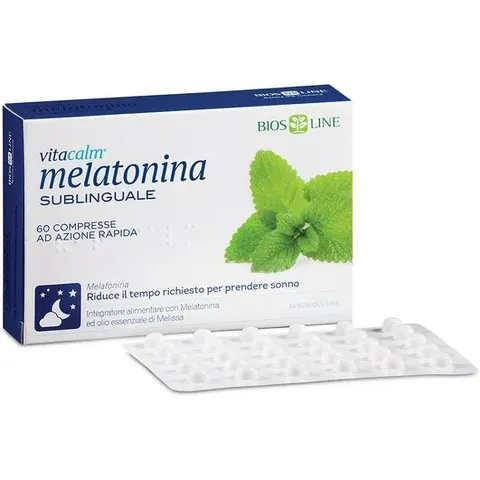 Vitacalm Melatonina Sublinguale 60 Compresse – immagine 2