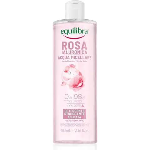 Equilibra Acqua Micellare Rosa Ialuronica 400ml – immagine 2