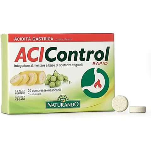 Naturando Acicontrol Rapid 20 Compresse – immagine 2