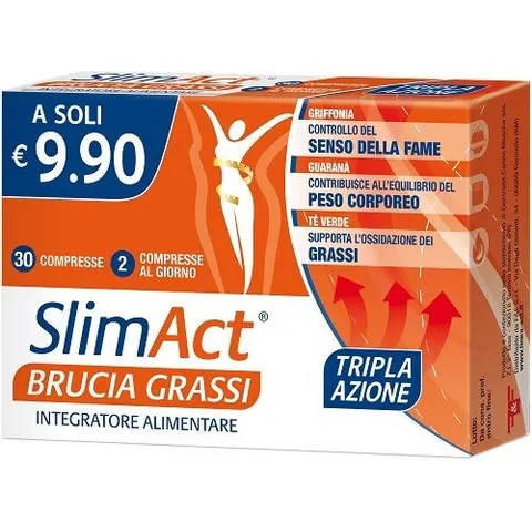 F&F Srl Slim Act, 30 Compresse – immagine 2