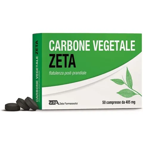 Carbone Vegetale 50 Compresse – immagine 2