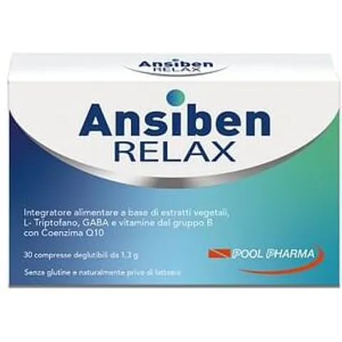 Pool Pharma Ansiben Relax 30 Compresse – immagine 2