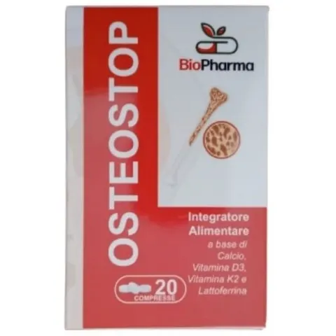 BIOPHARMA Srls Osteostop 20 compresse – immagine 2