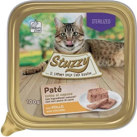 Mr stuzzy cat sterilized pollo 100 g – immagine 2