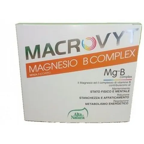 Alta Natura Macrovyt Magnesio B Comp18 Bustine – immagine 2