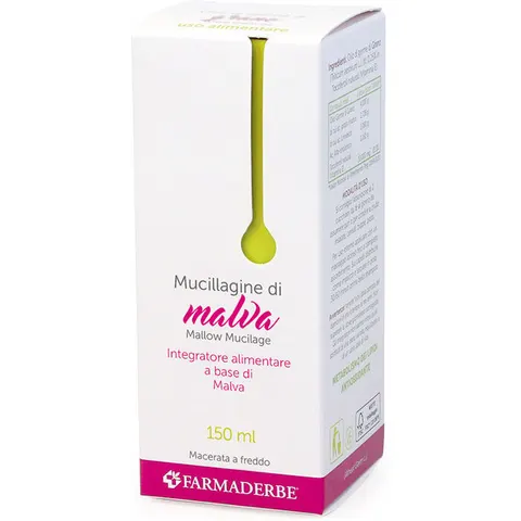 Farmaderbe Olio Alimentare Malva 150ml – immagine 2