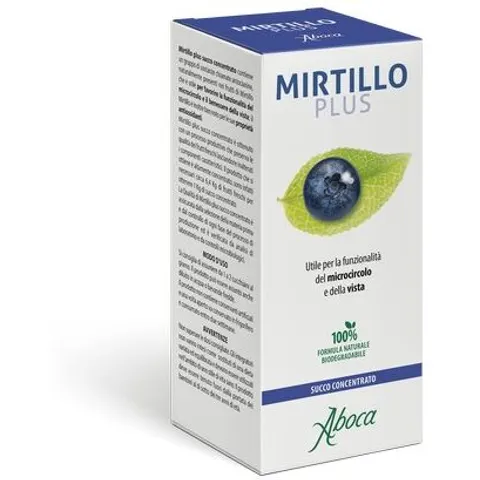 aboca Mirtillo plus succo 100ml – immagine 2