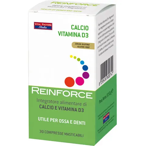 Reinforce Ca Vit D 30 Compresse – immagine 2