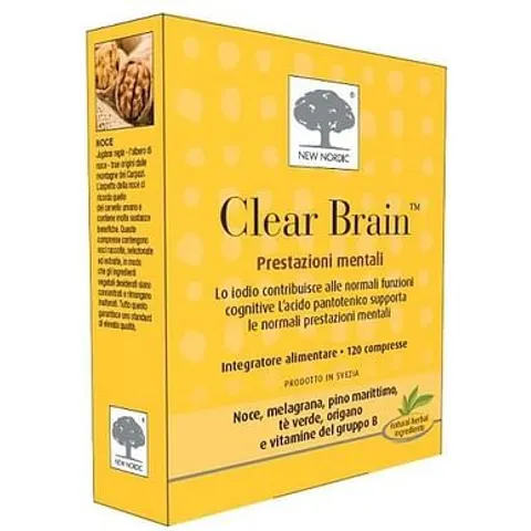 Nordic Clear Brain 120 Compresse – immagine 2