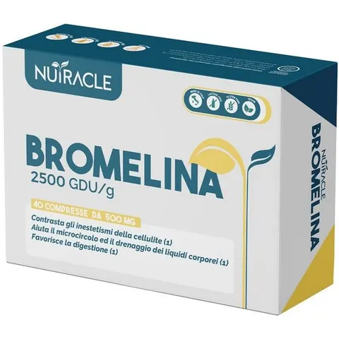 Nutracle Bromelina 40 Compresse – immagine 2