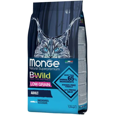 Monge & C. Monge Bwild Cat Ad Acciug1,5kg – immagine 2