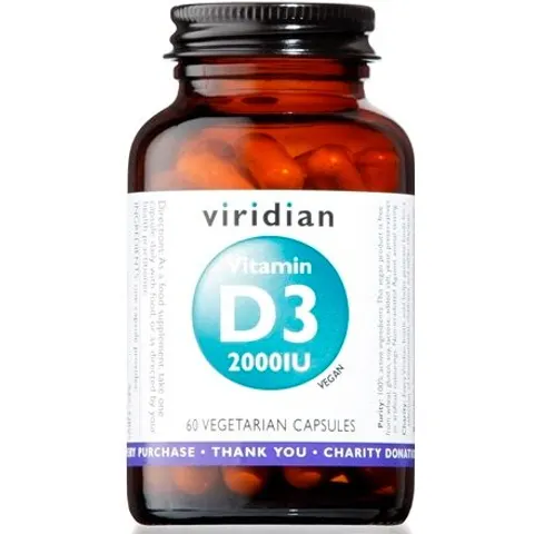 viridian Vit.d3 2000ui 30capsule – immagine 2