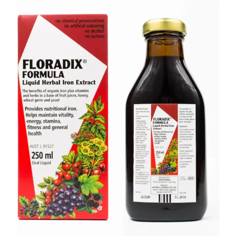 floradix integr.ferro 250ml – immagine 2