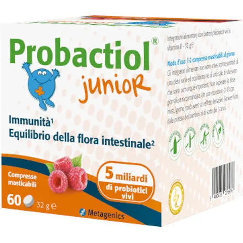 Probactiol Junior Integratore 56 Compresse Masticabili – immagine 2
