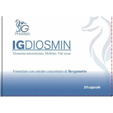 Igpharma Di Idone Giovanni Igdiosmin 30 Capsule – immagine 2