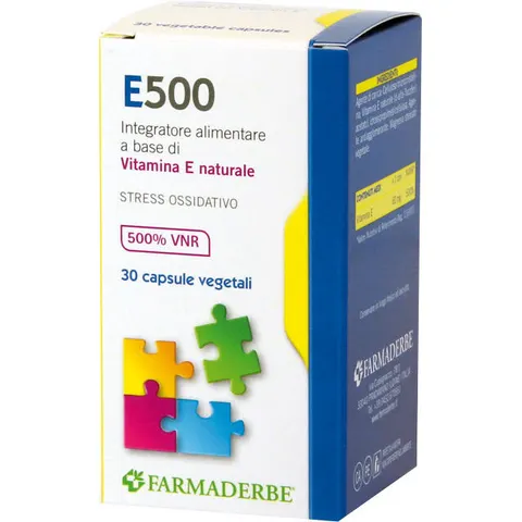 Farmaderbe E 500 30 Capsule – immagine 2