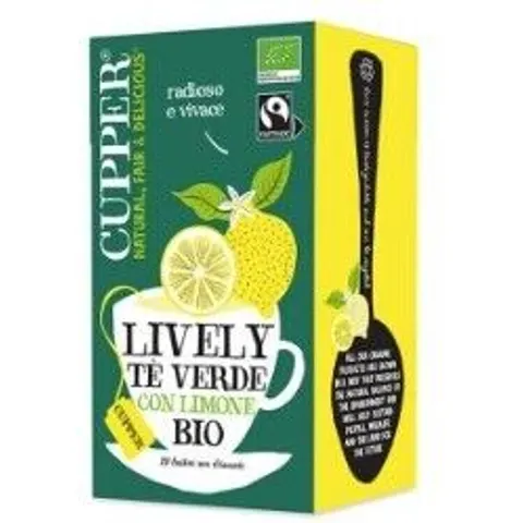 Abafoods Cupper Te' Verde Limone Bio – immagine 2