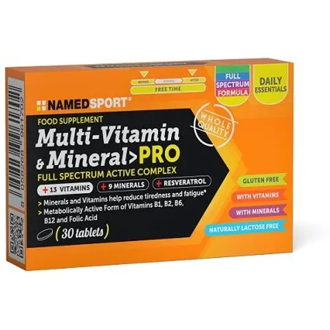 Named Sport M/Vit Min Pro Compr 30 – immagine 2