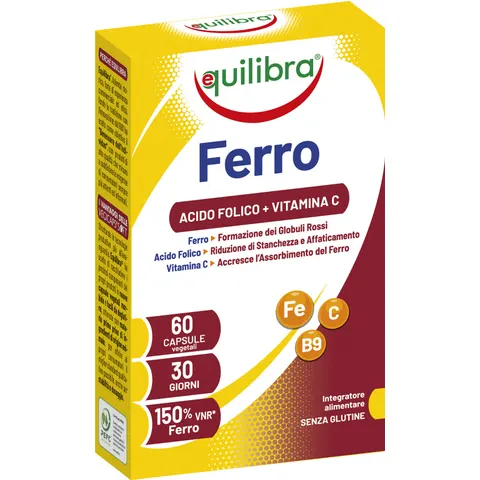 Equilibra Ferro Integratore 60 Capsule – immagine 2