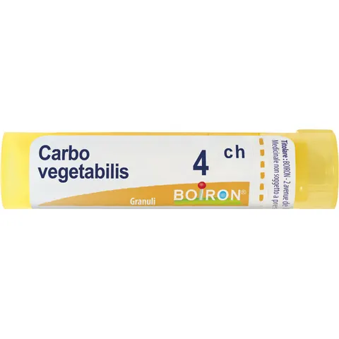 Carbo Vegetabilis 4ch Granuli Multidose Boiron – immagine 2