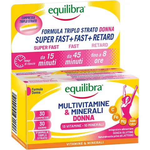 Equilibra Multivitaminico Donna Da 30 Compresse – immagine 2