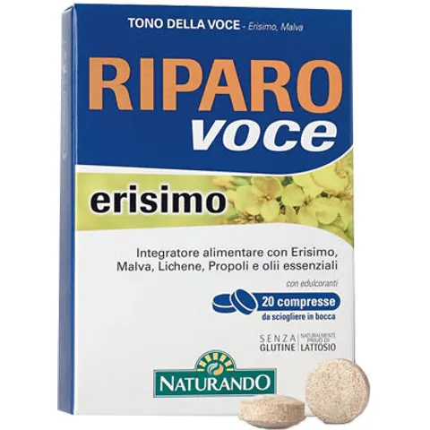 Naturando Riparo Voce Erisimo 20cpr – immagine 2