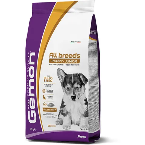Monge MEDIUM PUPPY POLLO RISO 15KG – immagine 3