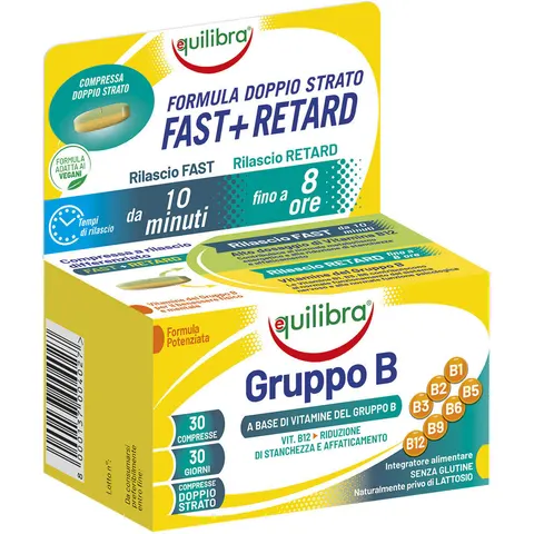 Equilibra Gruppo B Integratore Vitaminico 30 Compresse – immagine 2