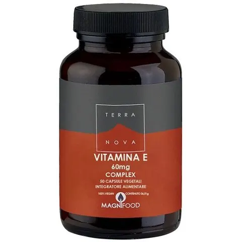terranova vitamina e complex 50 cps – immagine 2